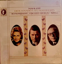Mahler: Des Knaben Wunderhorn, London Symphony, Szell - HMV ASD 1000981 LP Album