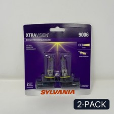 Sylvania XtraVision 9006 HB4 Halogen Headlight Bulbs 2-Pack Clear - 2 PACK