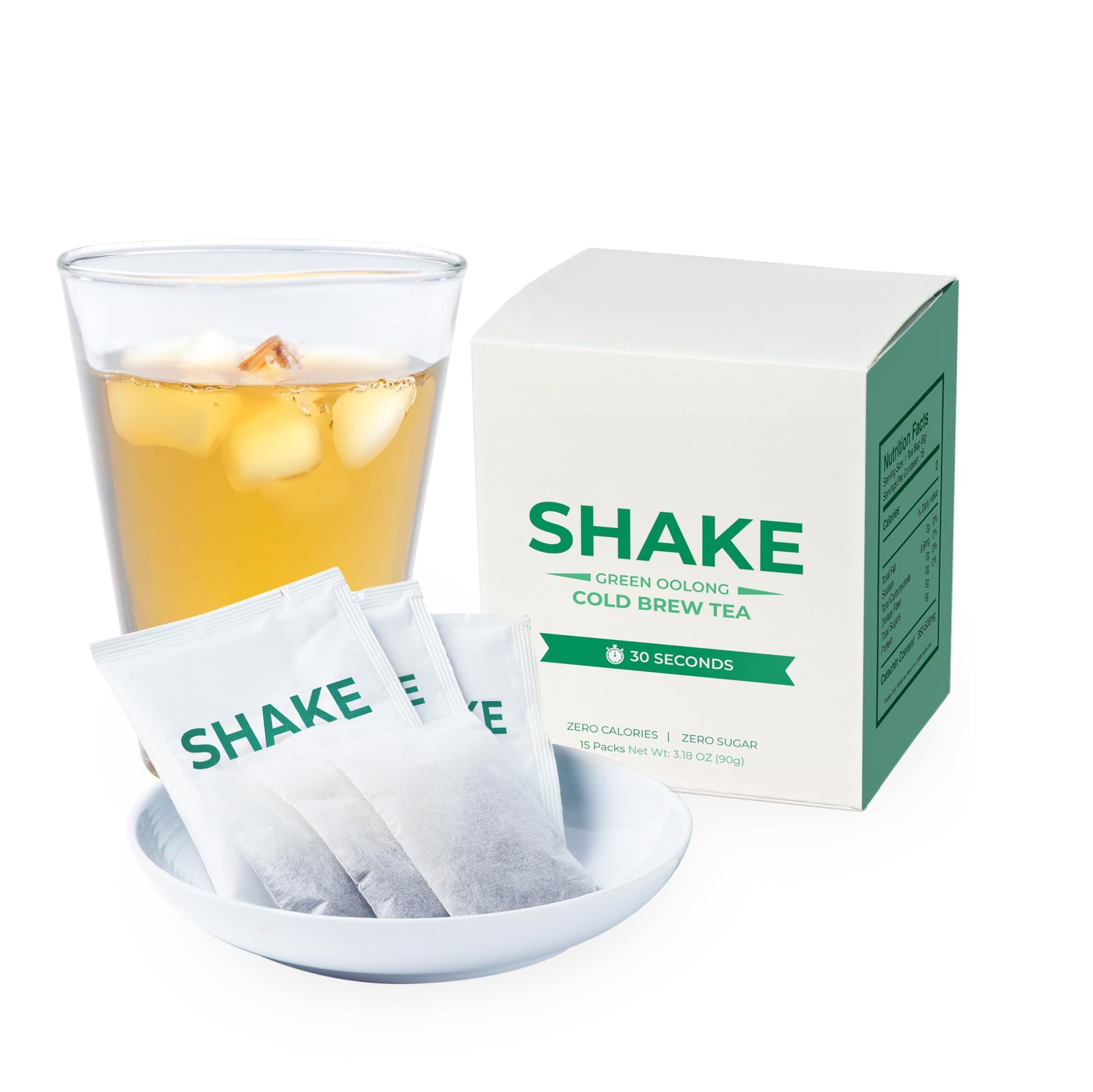 &ndash; Green Oolong | 15 Tea Bags | Premium Taiwan Tea, Zero S.