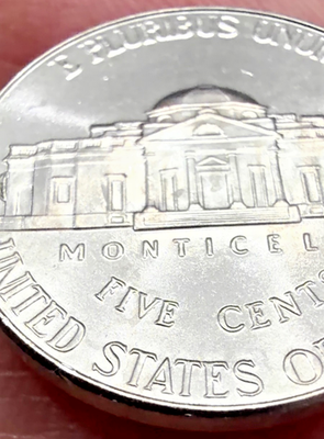 2025 P Jefferson Nickel-AU Condition-