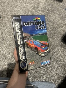 Sega Saturn Daytona USA PAL Game with Box and Manual