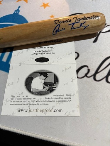 Just Minors Mini Bat Signatures - Picture 11 of 12
