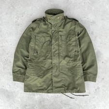 Vintage Military US Army M65 Field Jacket OG-107 Size Small Regular