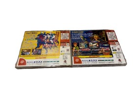 Marvel vs Capcom 1 And 2 New Age of Heroes Sega Dreamcast Japan import US Seller