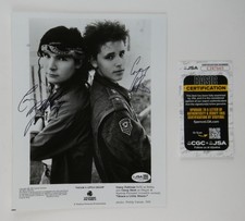 Corey Feldman Corey Haim Signed 8x10 Promo Photo Dream A Little Dream JSA COA