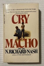 Scarce !! CRY MACHO by N. Richard Nash (1976) Dell 1st Vintage pb Eastwood