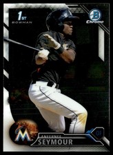 2016 Bowman Chrome Prospects Anfernee Seymour Miami Marlins #BCP21