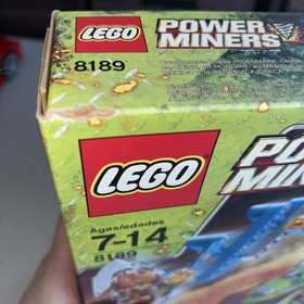 Lego Power Miners #8189 Magma Mech Retired & Sealed    183 pieces!