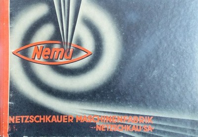 NEMA- Werke. Netzschkau/ S.,  Produktkatalog vor 1945