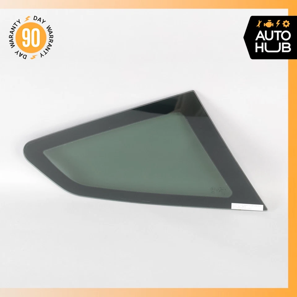 06-17 Aston Martin V8 V12 Vantage cupé cuarto trasero derecho ventana vidrio OEM Foto 2 de 4