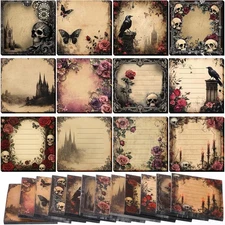 Handepo 12 Pack Gothic Sticky Notes Bulk Small to Do List Funny Cute Animals Not