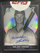 2025 Bowman Chrome Walker Jenkins Ascensions Auto /50 #BAA-WJ Twins