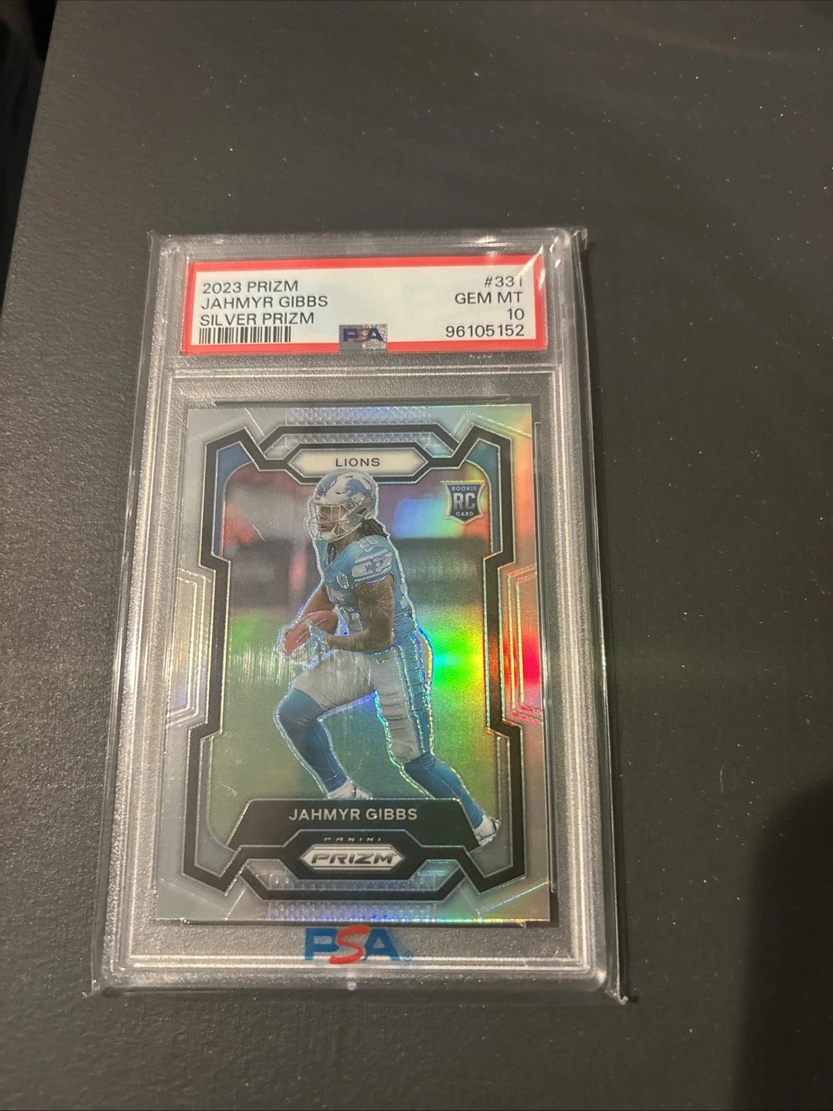 Jahmyr Gibbs Last Sale Image