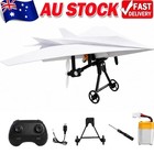 DIY Remote Control Paper Plane Power Kit 4-Channel RC Aircraft Building Parts AU