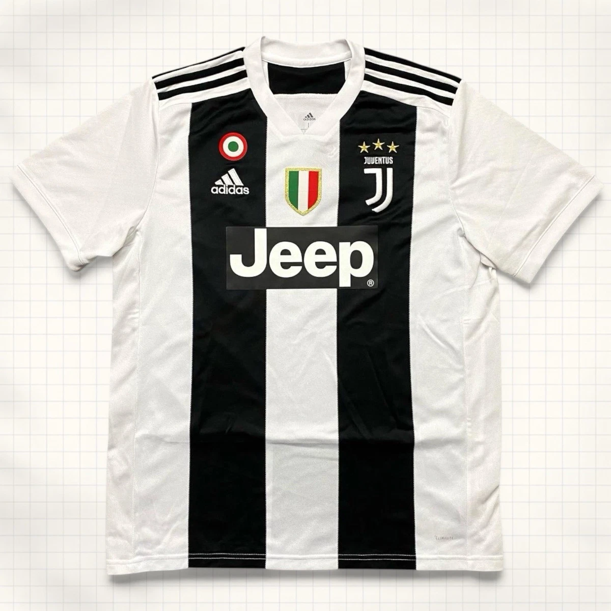 【正規品】ユベントス Ronaldo 7 シャツ Lサイズ Cristiano Ronaldo Juventus White International Club Soccer Fan