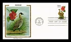 US COVER HAWAII STATE BIRD FLOWER FIRST DAY ISSUE COLORANO SILK CACHET
