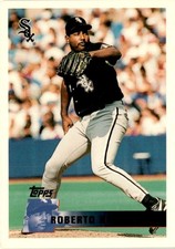 1996 Roberto Hernandez 7Topps Chicago White Sox Baseball Card 