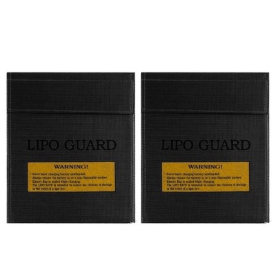 Thicken Layer Fireproof Battery Storage Bag Fireproof Document Bag for Jewellery
