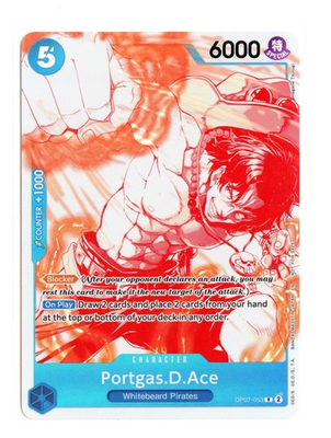 #ad #ad Portgas.D.Ace 3rd Anniversary Treasure Campaign Pack OP07 053 R One Piece NM $4.98