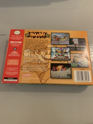 Super Smash Bros Nintendo 64 N64 in Box OEM Authentic Tested