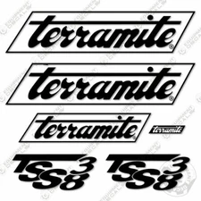 Fits Terramite TSS38 Decal Kit Street Sweeper Equipment Decals - 3M VINYL!