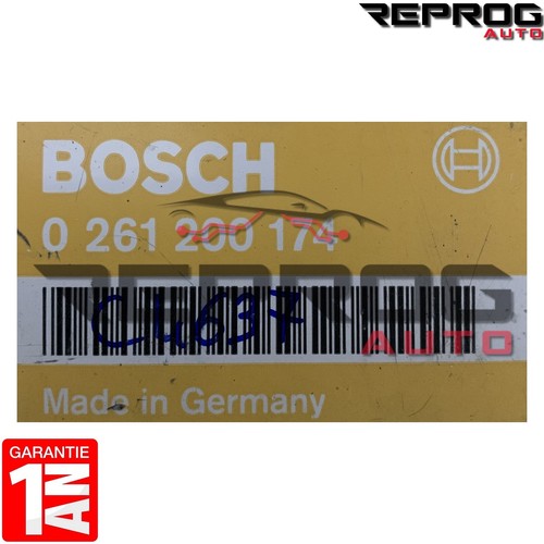 CALCULATEUR MOTEUR BMW E30 316i 0261200174 1734179001 BOSCH M1.3 - Picture 2 of 2
