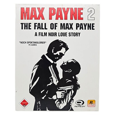 Max Payne 2 The Fall of Max Payne - (PC DVD Spiel CD-ROM) (DE) OVP Eurobox 