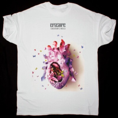 ERASURE TOMORROW'S WORLD NEW WHITE T SHIRT All Size S To 5XL MO550