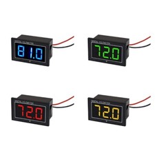 Waterproof Battery Monitor 12V 24V 36V 48V 60V 72V Golf Cart LED Digital Meter