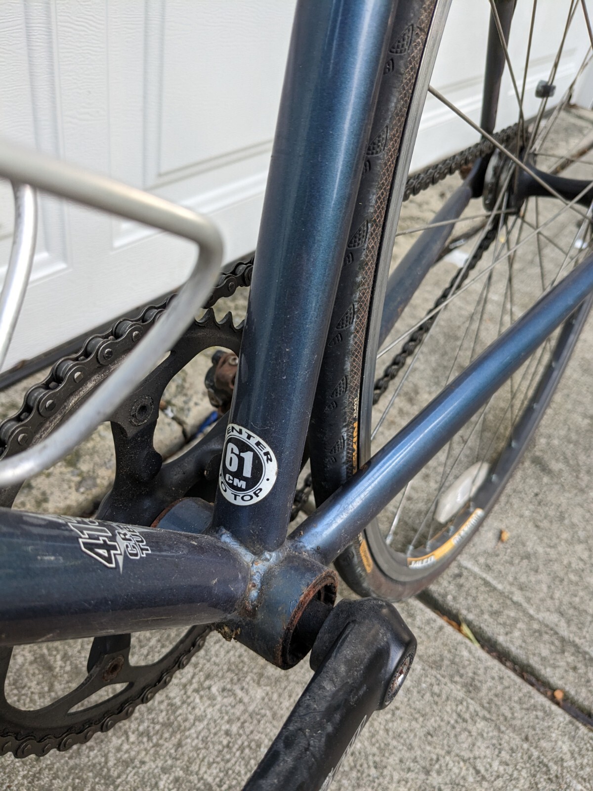 Motobecane MICHAEL Single Speed Ultralight Road Bike GatorSkin 61CM