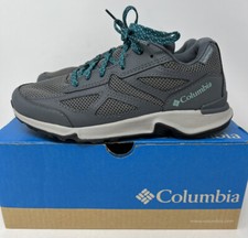 COLUMBIA VITESSE FASTTRACK Women's WP Hiking Shoes Graphite/Green Size 7 NIB