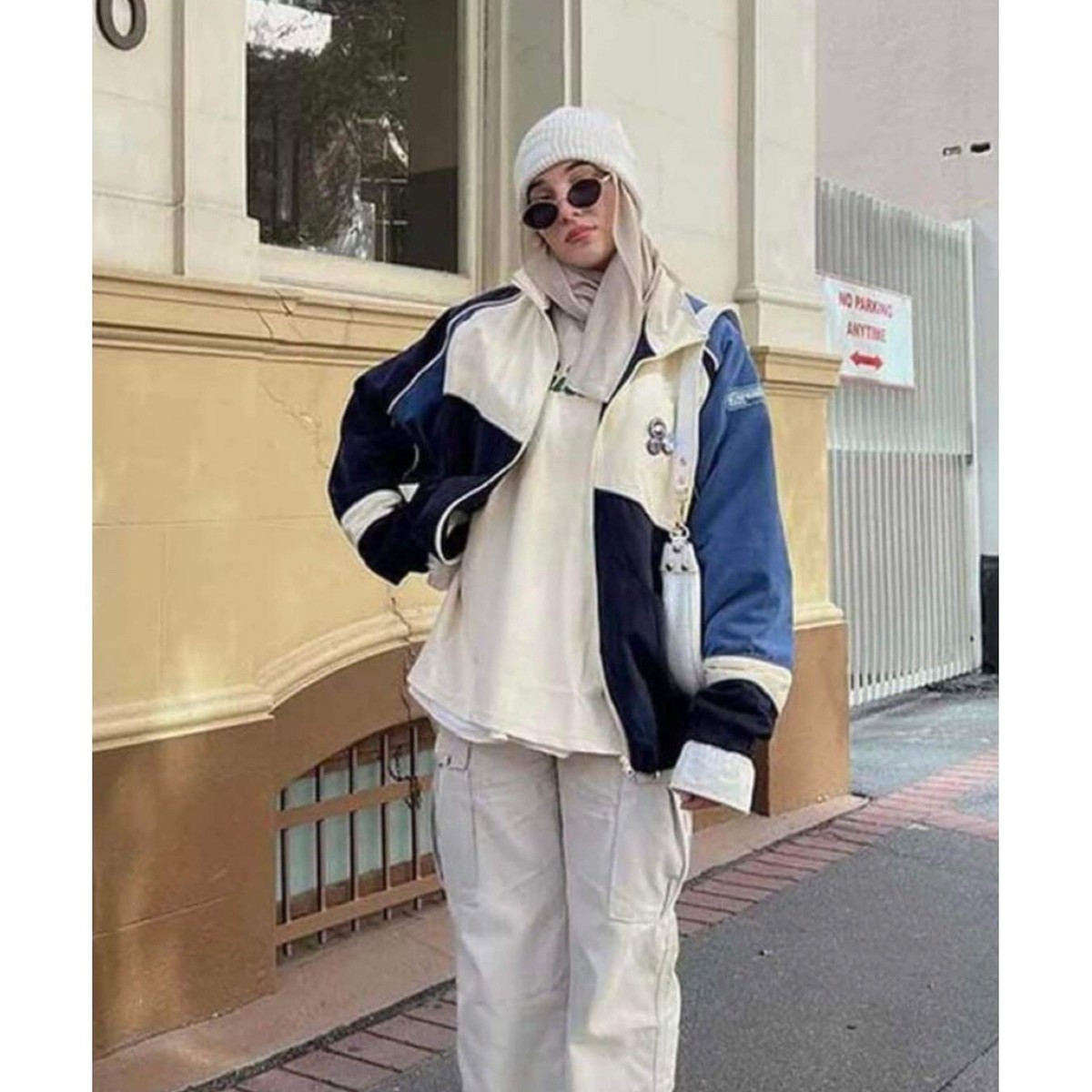 New AelFric Eden Colorblock Oversized Gender Neutral Unisex