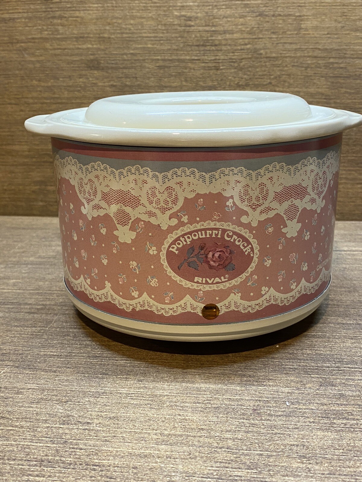 Potpourri Crock Electric Simmering Cooker by Rival Pink Model 3207 eBay