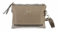 Sansibar Zip Bag UmhäNgetasche Schultertasche GüRteltasche Tasche Taupe Braun