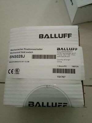 BALLUFF BNS028J BNS 819-B03-D12-61-12-3B Limit Switch New Free Shipping