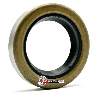 DICHTOMATIK 22X35X7 mm METAL JACKETED METRIC OIL SHAFT SEAL DOUBLE LIP WITH SPRI
