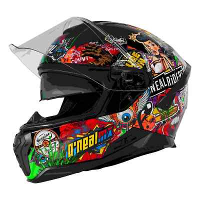 O'Neal Challenger Crank Enduro MX Motorrad Helm schwarz/multi 2024 Oneal