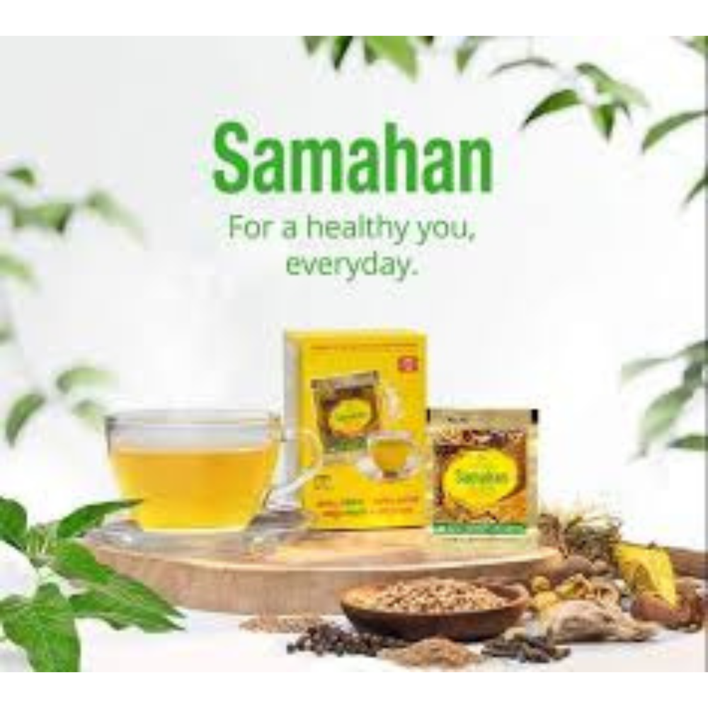 'Samahan Herbal Tea: Natural Ayurvedic Cold Drink for Cough - 10 pcs to 100 pcs'