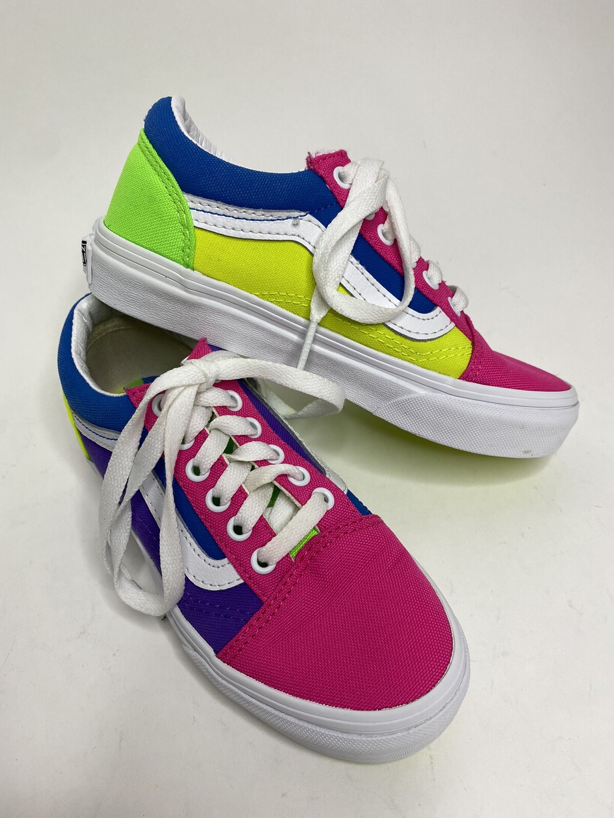 Colors Canvas Sneakers &bull;size 1 *mint Condition!!!
