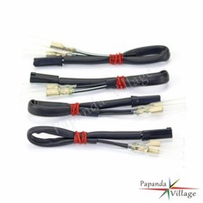 4Pc Turn Signal Adaptor Leads Connector Cables For Suzuki Boulevard C90 S40 S83