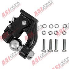 Pintle Hitch W 2-516 Trailer Ball Combination Hitch W Mounting Kit Hot