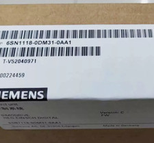6SN1118-0DM31-0AA2 1PC NEW SIEMENS DIGITAL CONTROL LOOP BLOCK 6SN1118-0DM31-0AA2