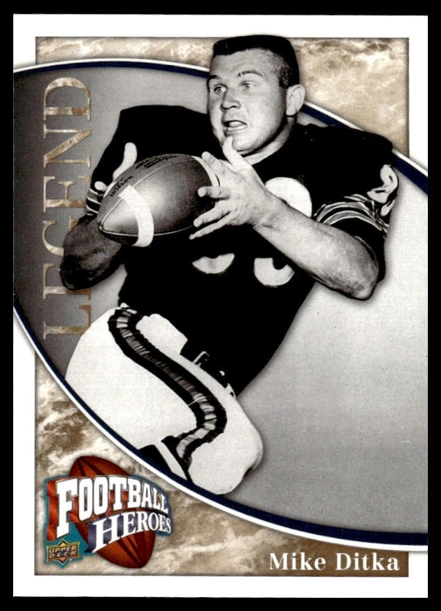 Mike Ditka trading card