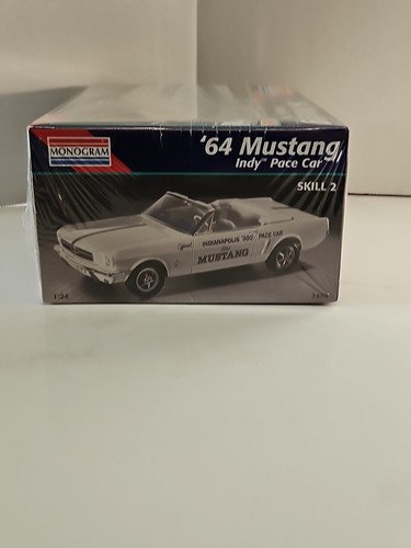 Monogram '64 1964 Ford Mustang Indy Pace Car Vtg 1995 1/24 Model Kit NEW SEALED - Picture 5 of 6