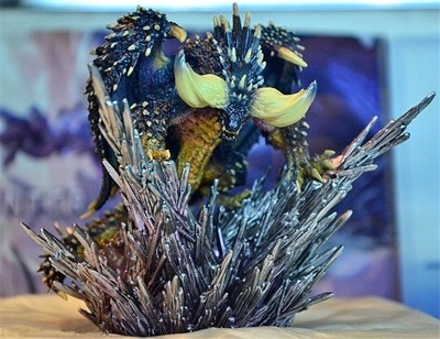 Monster Hunter Nergigante Figure 13cm with Base Builder Creators Mod No Box New | eBay