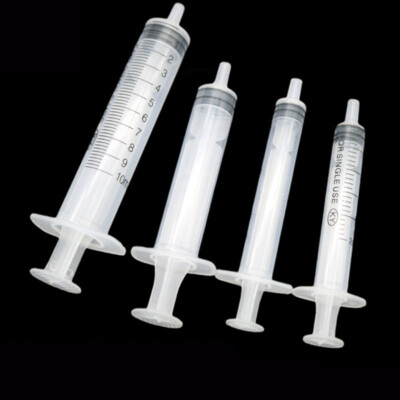 2.5ml 3ml 5ml 10ml Plastic Syringe Reusable Small Nutrient Measuring Toy Model