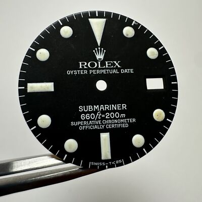 Rolex Submariner Swiss T 25 Service 1680 Dial Used