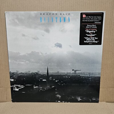 Deacon Blue - Raintown (1988) Vinyl LP - VG+ Promo W/ Sticker