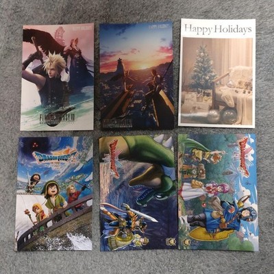 JUMP FESTA 2026 Final Fantasy VII Remake POSTCARD Set 6 SQUARE ENIX