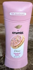 Dove Crumbl Deodorant Stick Crumbl Confetti Cake Aluminum Free, 2.6 oz